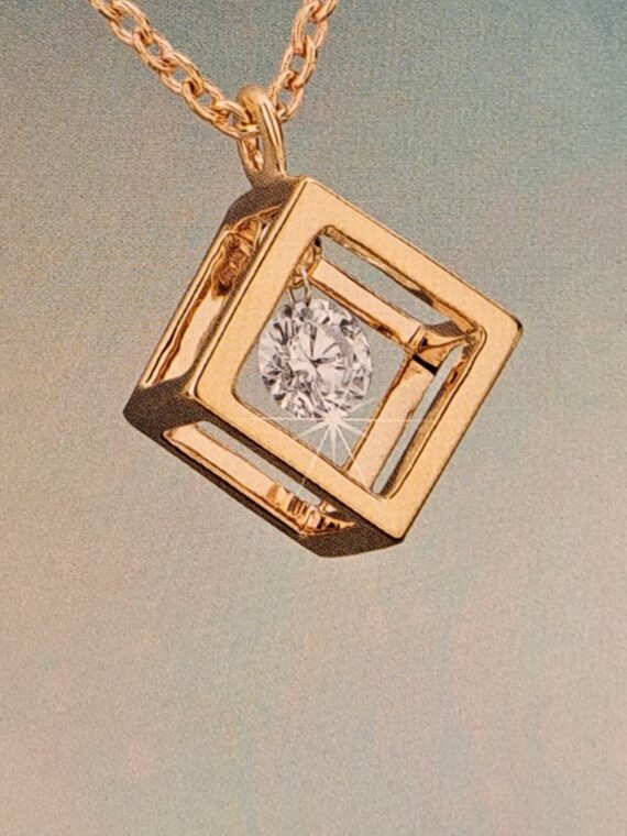 collier or diamant