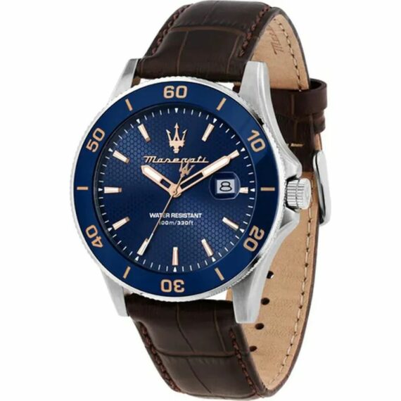 montre homme cuir maserati