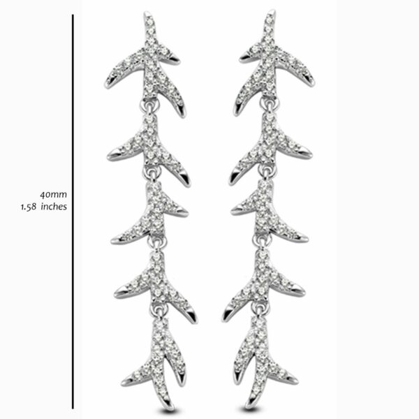 boucles d'oreille pendantes